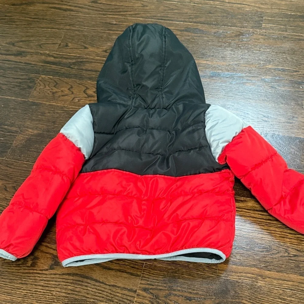 Jumping Beans Black and Gray Jacket size 5T
